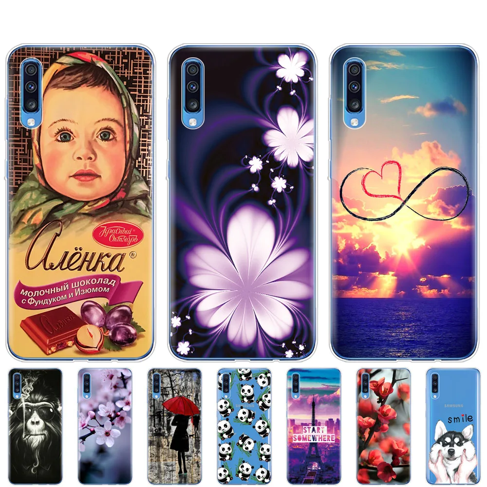 Чехол для samsung A70, чехол, чехол для телефона, мягкий ТПУ, чехол для samsung Galaxy A70, силиконовый чехол, Coque Capa A 70, A705, A705F, бампер