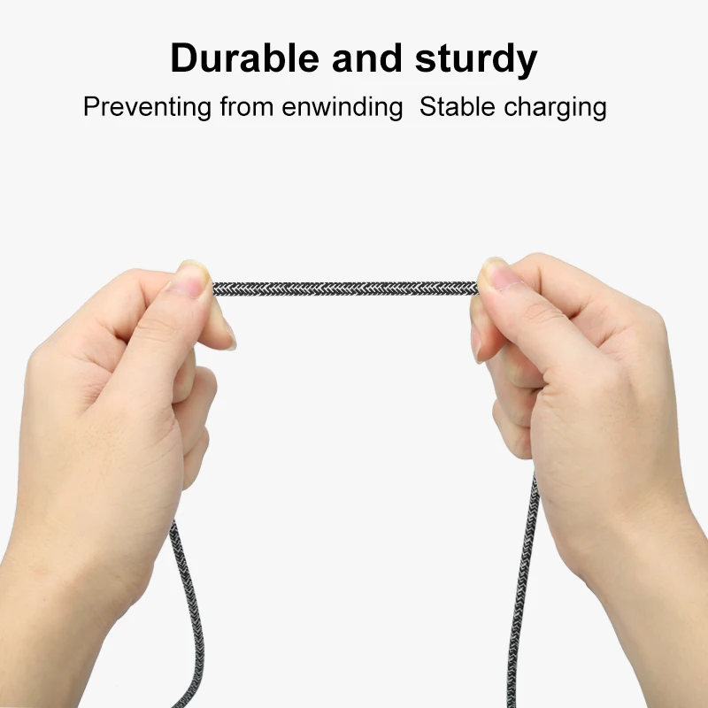 Микро USB кабель Coolreall 2 4 А для быстрой зарядки и синхронизации данных Samsung Huawei Xiaomi