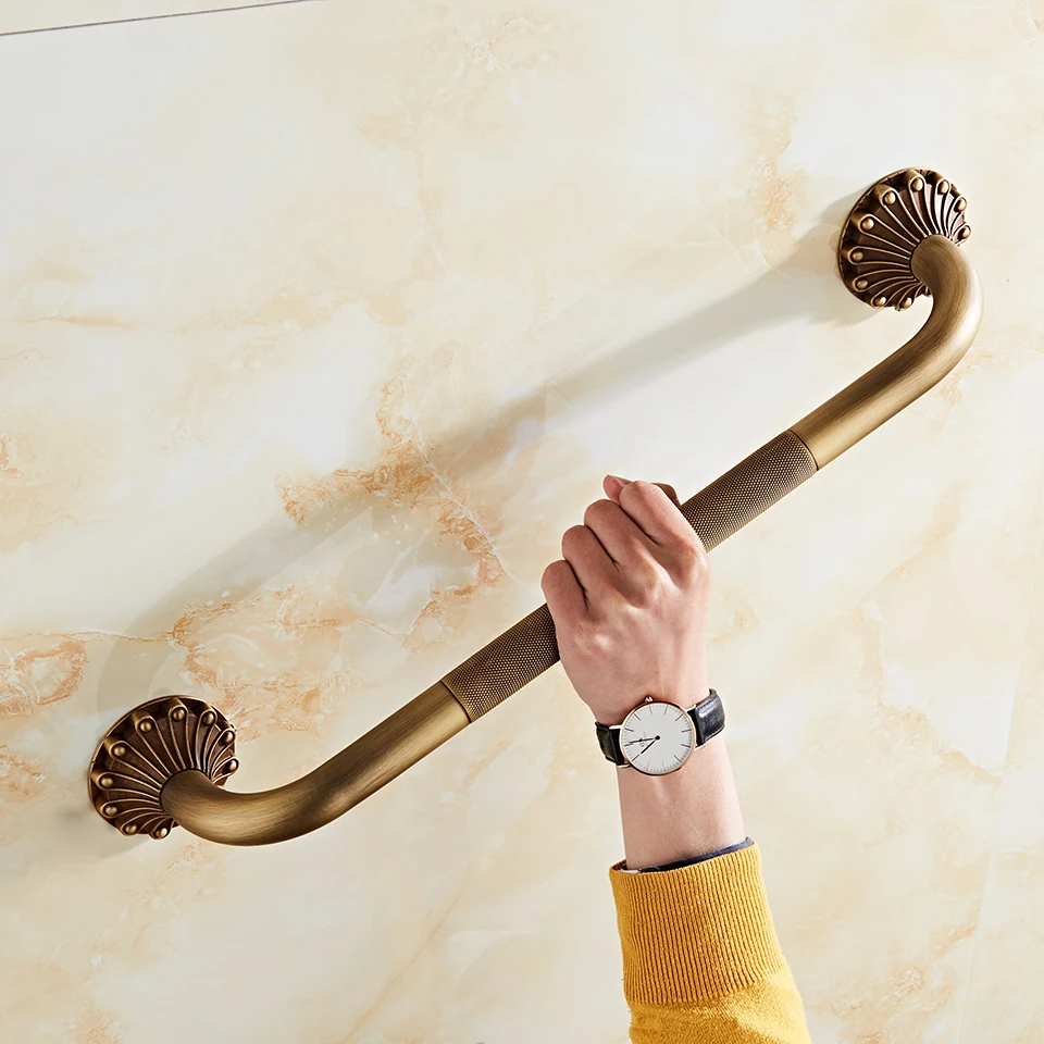 Новинка противоскользящие поручни для ванной комнаты безопасные античная