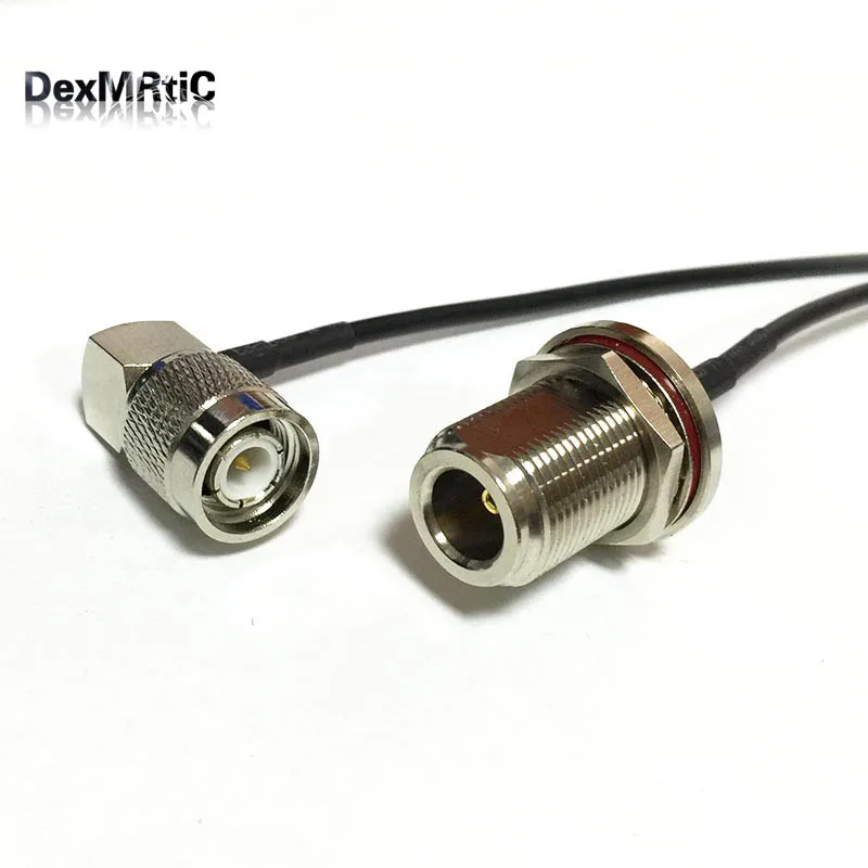 Новинка разъем TNC папа Прямоугольный переключатель Мама джампер кабель RG174