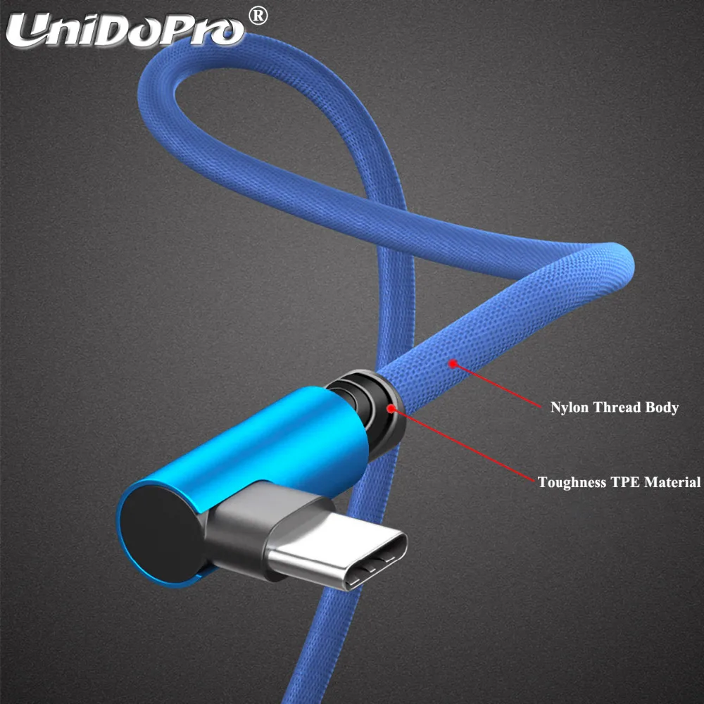 QC 3.0 3A 90 Degree Type C Fast Charger Data Cable for Oculus Quest LINK VR Headset |