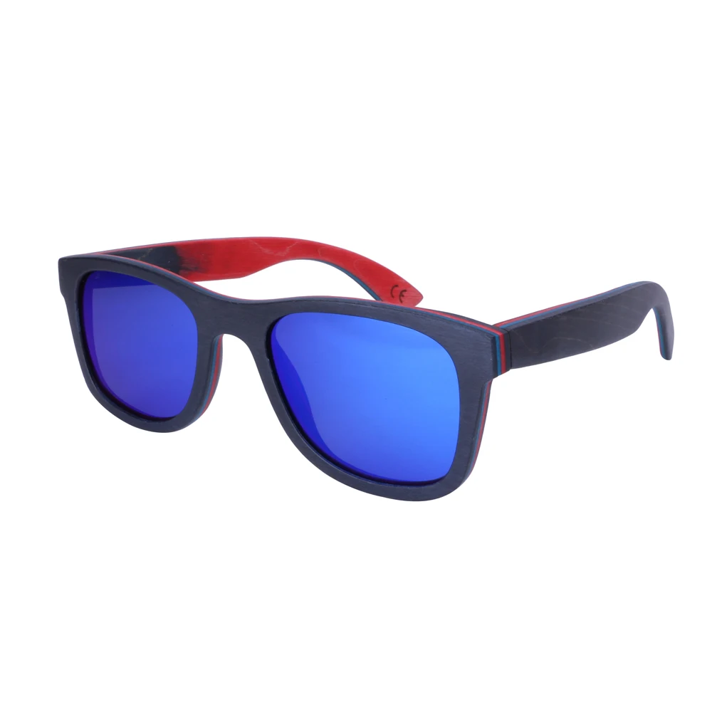 BerWer 2024 Скейтборд Мужские Солнцезащитные очки ручной работы солнцезащитные с