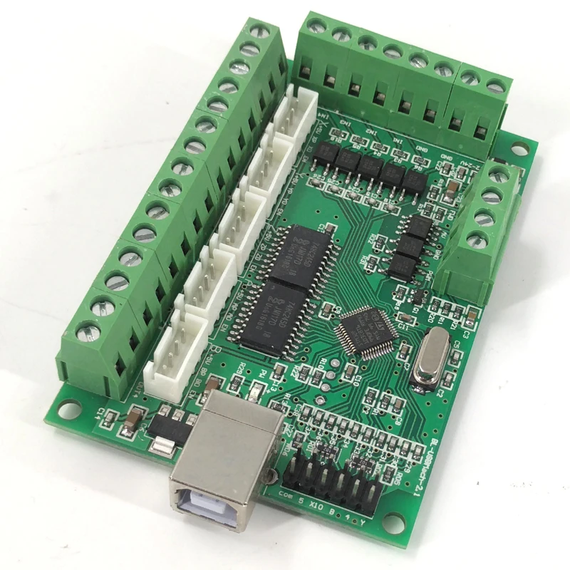 CNC USB MACH3 100 кГц Breakout совета 5 оси Интерфейс драйвер Motion Controller|Контроллер двигателя|