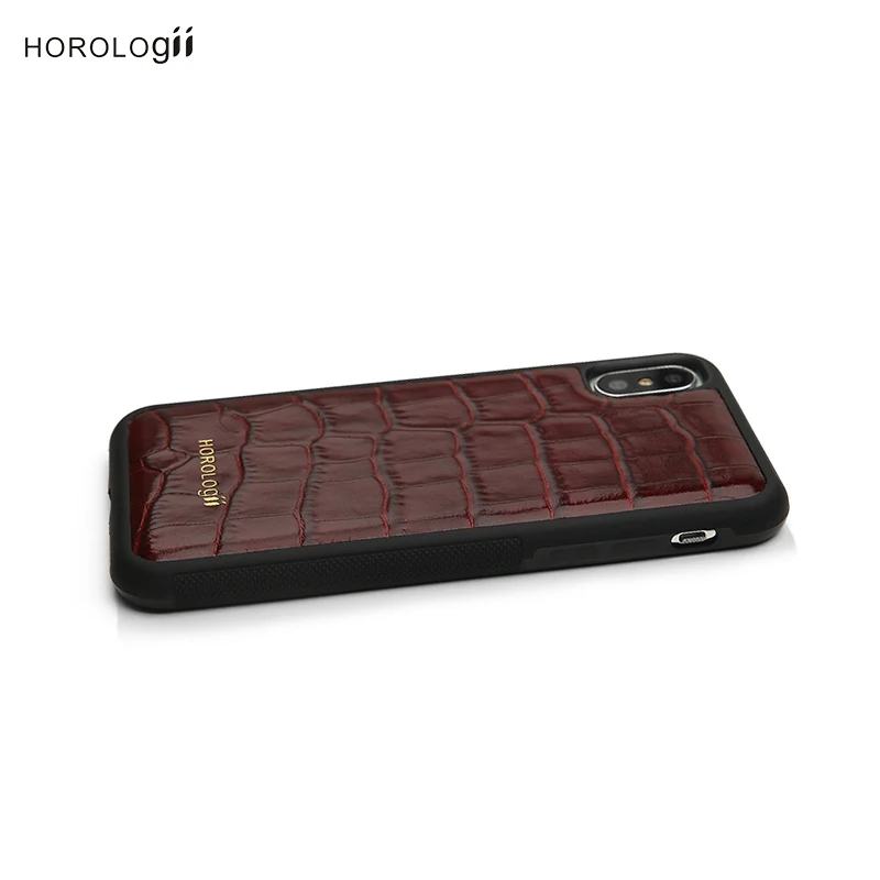 Horologii индивидуальный чехол для телефона для iphone Xs Max итальянские кожаные аксессуары подарочный набор дропшиппинг сервис