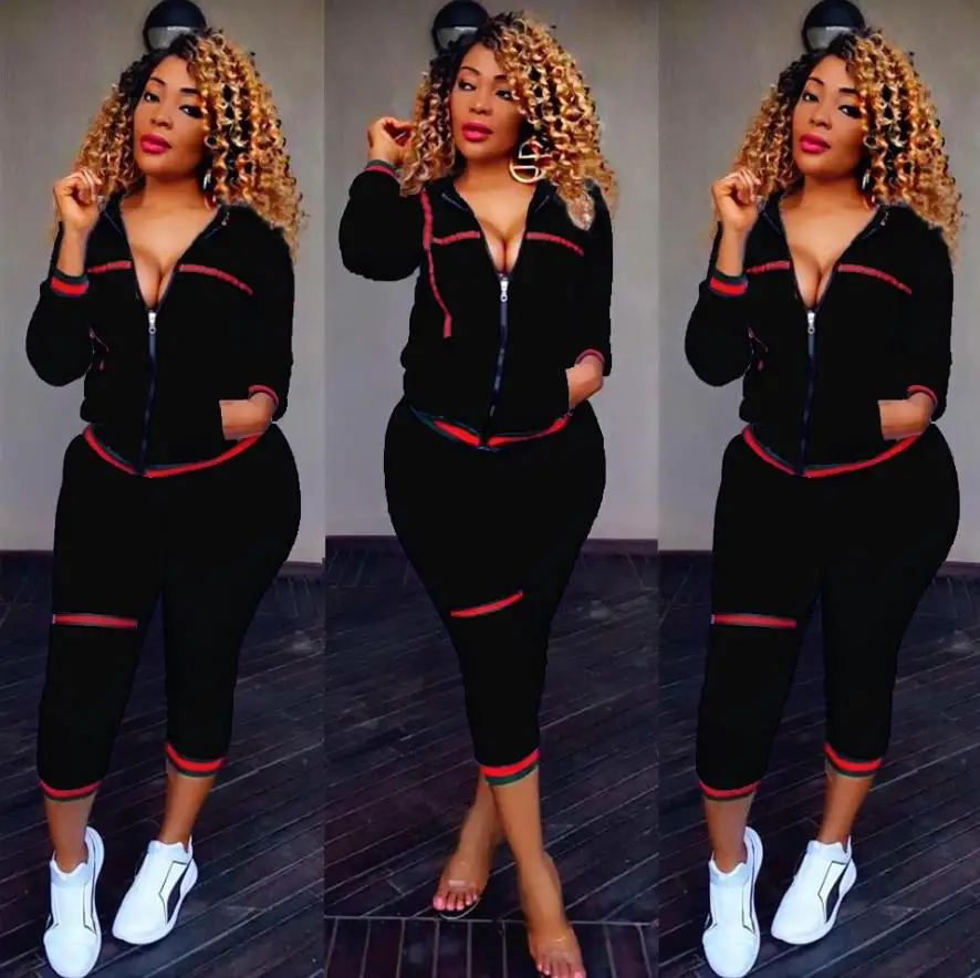 Лето 2017 г. традиционные африканские Костюмы комплект из 2 частей Для женщин