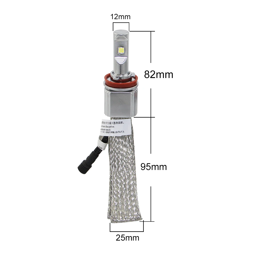 SHUOKE Hid светодиодный фар N1C Cree чип долгий срок службы 12V 30W 6000K 6500K 2600lm HB3 9005 HB4 9006 9012 H1 H3