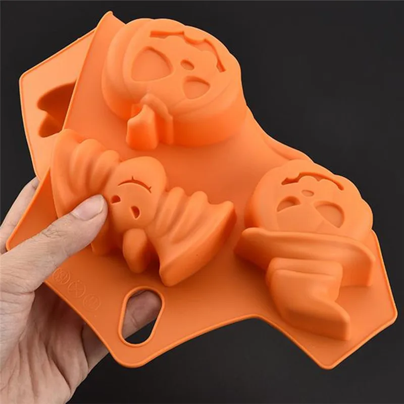 Imixlot 1 шт. Хэллоуин Тыква силиконовые шоколадное печенье торта выпечки