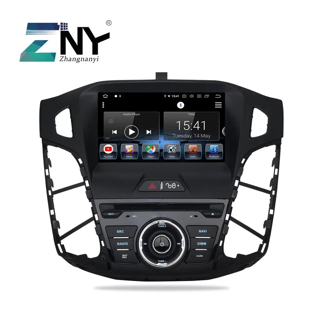 " HD Android 8,1 GPS для автомобиля, стерео для 2011 2012 2013 фокус для автомобиля, DVD Аудио Видео Радио FM беспроводной доступ в Интернет Навигация резервного копирования Камера