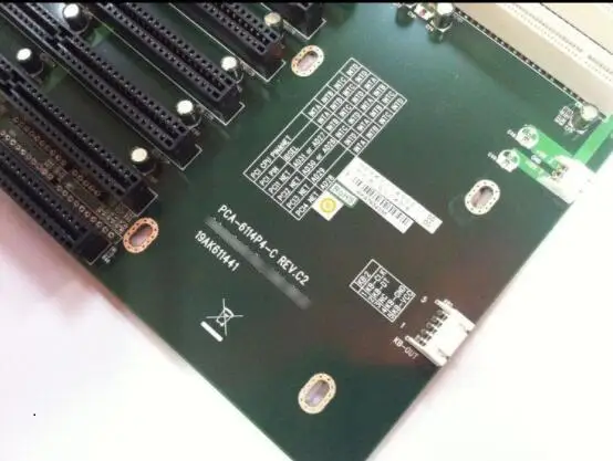 Новинка IPC 8 * ISA PCA 6114P4 C C2 4 PCI шина слот промышленный пассивный задний план ЦП карта