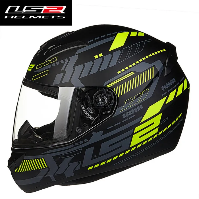 2 LS2 мотоциклетный шлем для гонок с полным лицом Casque Capacete Casco Moto Helm Kask шлемы Краш для Benelli Motociclista LS2 ROOKIE - Цвет: 2