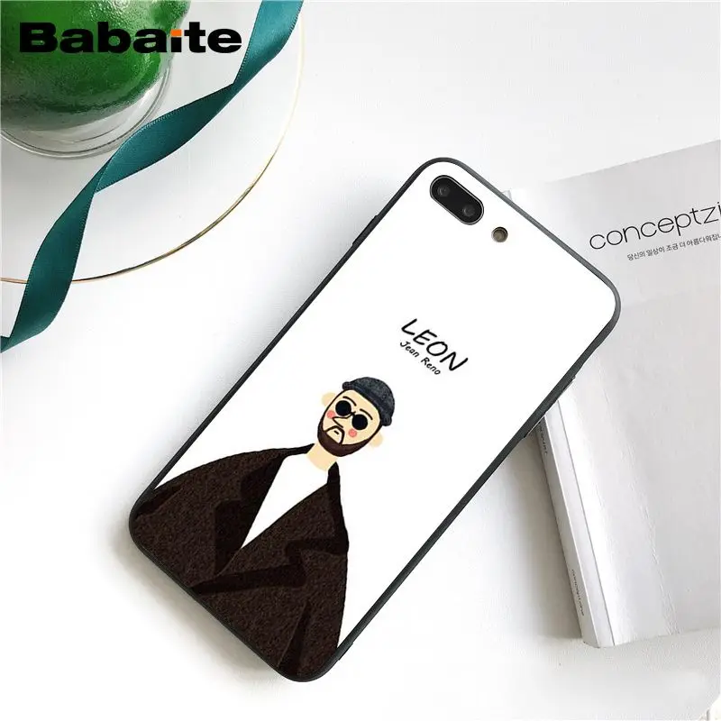 A4 Babaite Леон Матильда Натали Портман фильм постер чехол для телефона для iphone 11 Pro 11Pro Max 8 7 6 6S Plus X XS MAX 5 5S SE XR - Цвет: A4