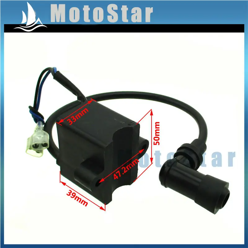 Катушка зажигания CDI для 50cc 60cc 66cc 80cc 2 тактный двигатель моторизованный велосипед|