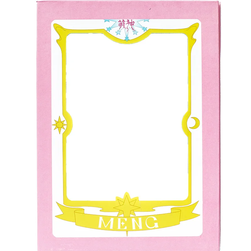 Прозрачные карты cardcaptor sakura зеркало для макияжа косметическое расческа костюм |
