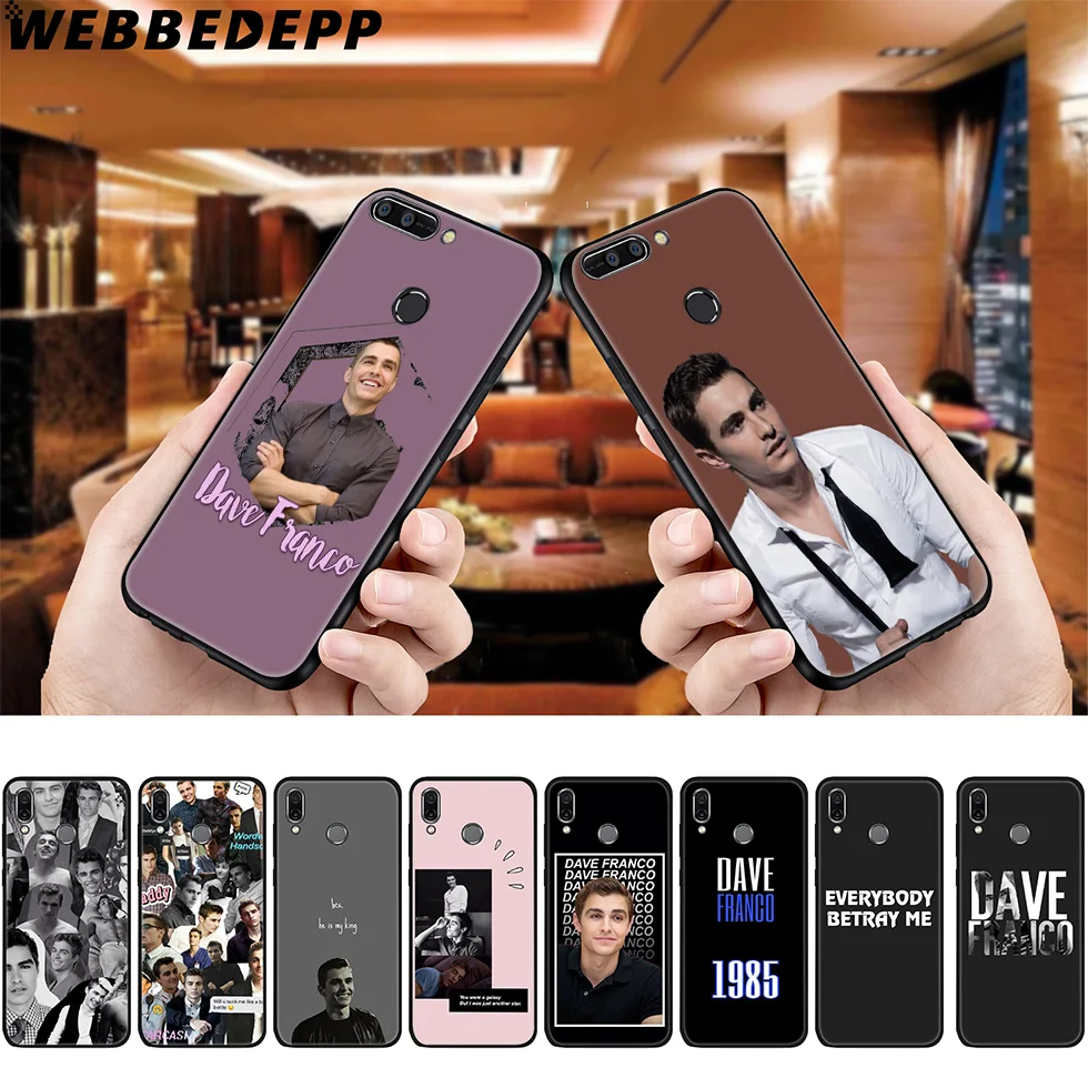 Мягкий чехол WEBBEDEPP Dave Franco для Huawei P8 P9 P10 P20 P30 Lite Pro P Smart Z Plus 2019 Y6 Prime 2018 2017 Mini |