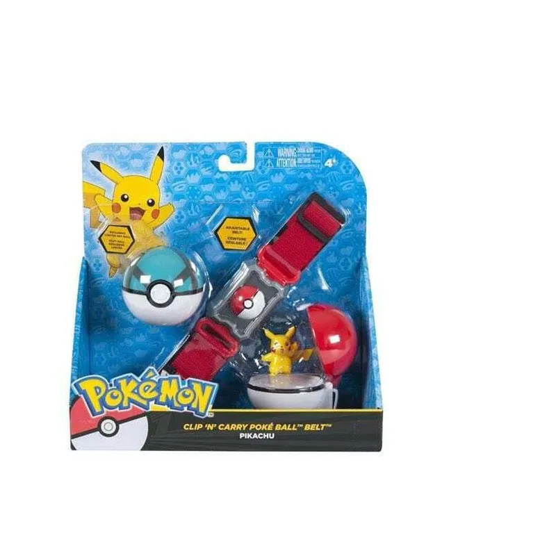 Аниме Пикачу Покемон Клип n Carry Poke Ball Пояс Костюм Косплей - Цвет: Pikachu 2