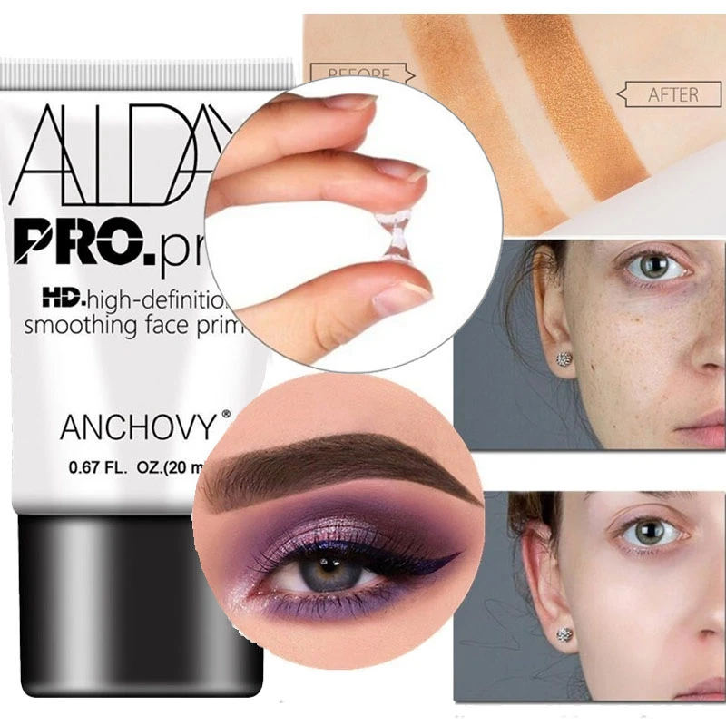 Грунтовка для макияжа контроль жирности натуральные невидимые поры тени век