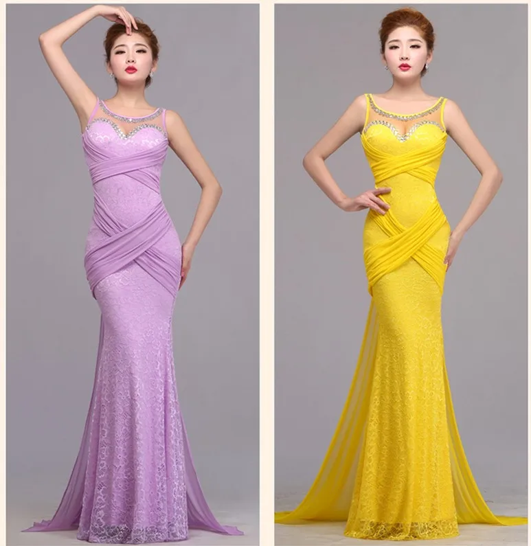 Clearance sale Long evening dresses O-neck robe de soiree longue vestido Festa A-line gown Gold formal Dresses H0666 | Свадьбы и