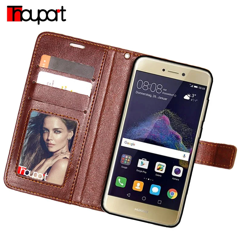 Thouport для Huawei P8 чехол Honor 8 Ретро фоторамка Бумажник P9 кожаный чехол|lite case|case huaweileather