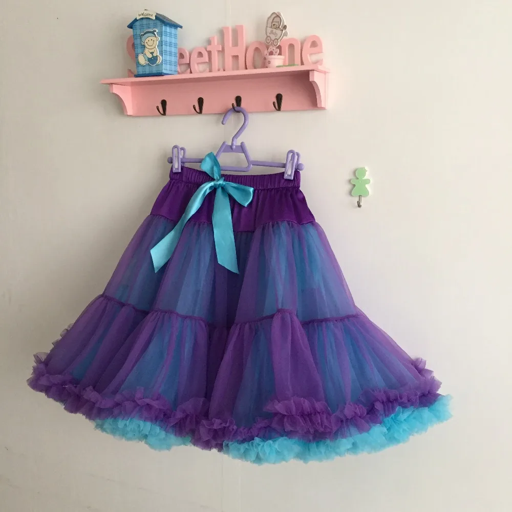 Детская многослойная юбка-пачка для девочек шикарная танцевальная одежда балета