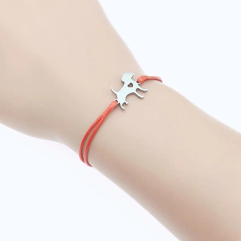 Wish Bracelet Love браслет на удачу из нержавеющей стали 316L регулируемый