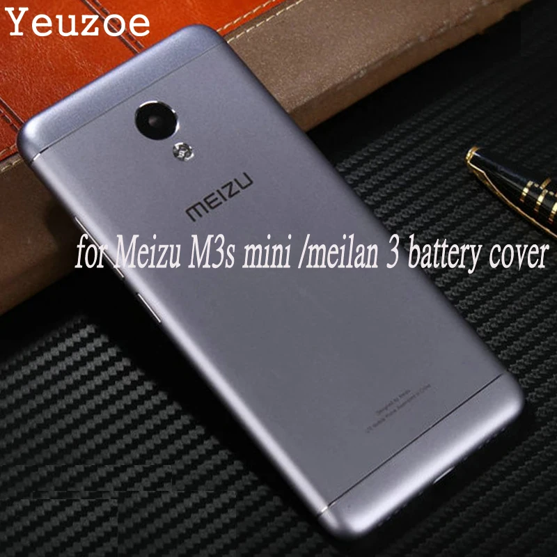 Официальная задняя батарея Обложка для Meizu M3s мини металлический чехол для телефона для Meilan 3s Y685C Y685Q Y685M Y685H запасные части