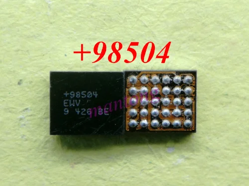 

3pcs 5pcs for Samsung NOTE4 charging IC 98504 30 pin charge +98504 IC