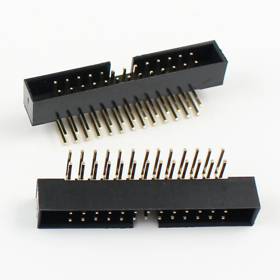 10 шт. 2 мм 2X13 контактов 26 прямоугольный Штекерный кожух разъем IDC Box|connector 2mm|connector
