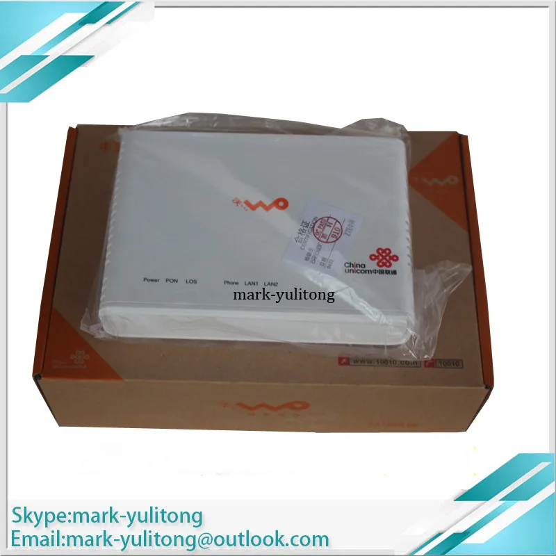 

5 pieces New ZTE ZXHN F407 EPON ONU with 2 lan ports 1 voice support H248