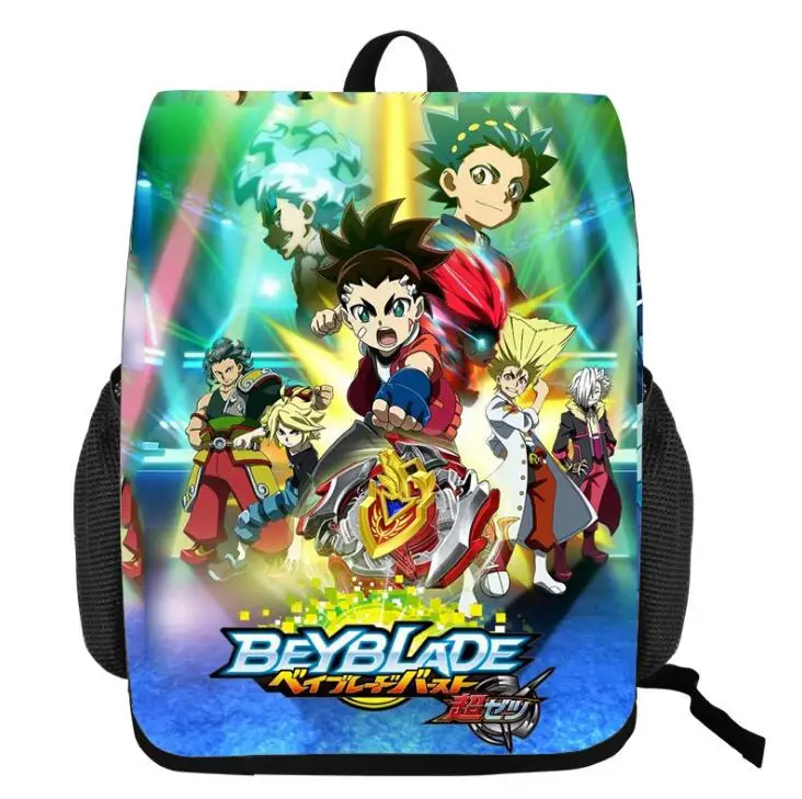 Рюкзак Beyblade Burst для мальчиков и девочек школьный рюкзак с 3D-принтом студентов |