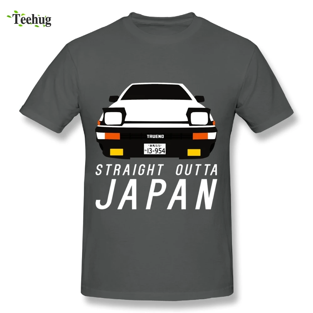 

New Design Men Anime Ae86 Panda Initial D T Shirt Round Neck Unique Design T-Shirt Wholesale