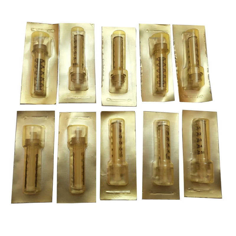 100 шт. Гиалуроновый адаптер-ручка Ampoule игла медицинский ампул головка для гиалурона ручка высокого давления удаления морщин шприц для воды