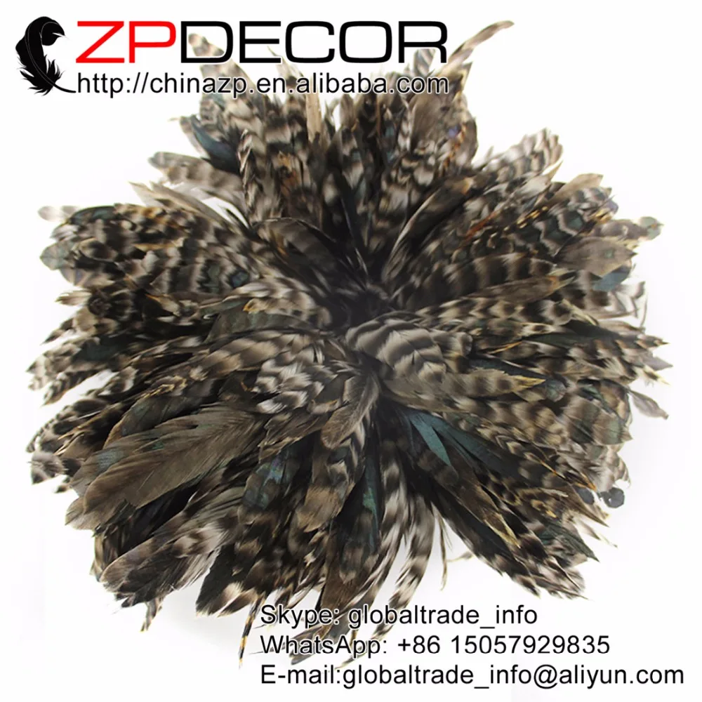 ZPDECOR петух перо фабрика 6-8 дюймов ручная работа высокое качество натуральный и
