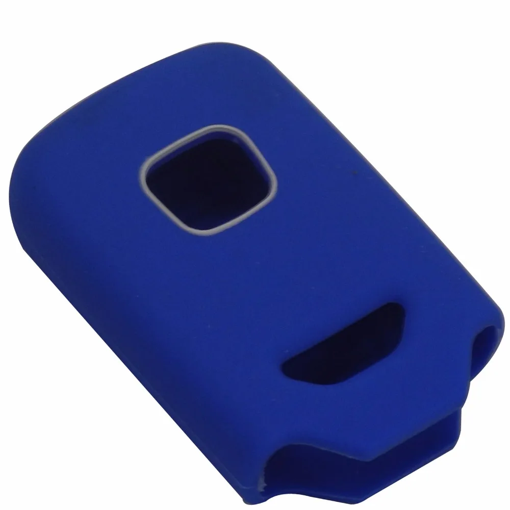 Jingyuqin Silicone Car Key Cover Case Fit For Honda Jade Accord Civic Good Quality Car-styling No Logo | Автомобили и мотоциклы