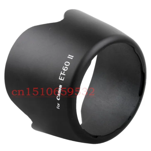 2 шт. ET 60 ll бленда объектива для Canon T3i T2i T1i T3 XTi XT XSi 450D EF S 55 250 мм 90 300 75 мм|lens hood for canon|lens