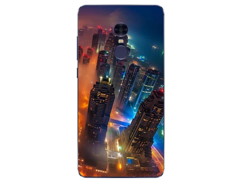 Для Fundas Xiaomi Redmi Note 4 4X чехол милый ТПУ мягкий на заднюю панель телефона силиконовый