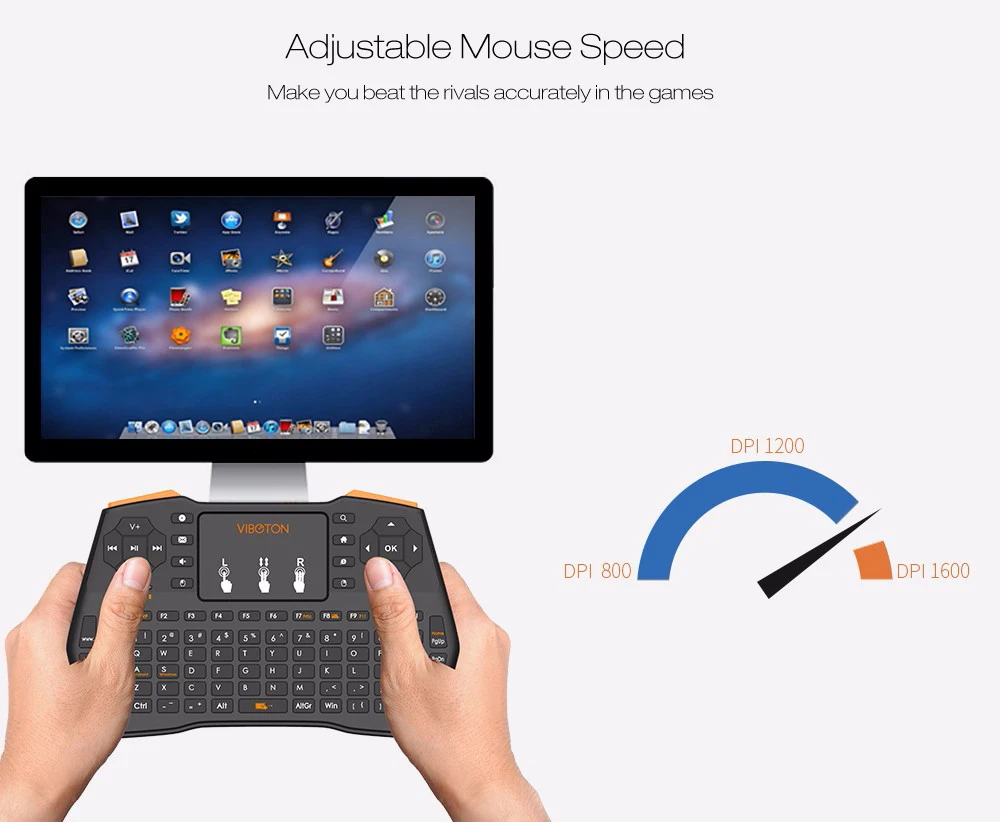 I8 Plus Беспроводная Клавиатура 2,4 GHz английские клавиши Air mouse пульт дистанционного управления тачпад с подсветкой для Android tv Box ноутбук планшет ПК
