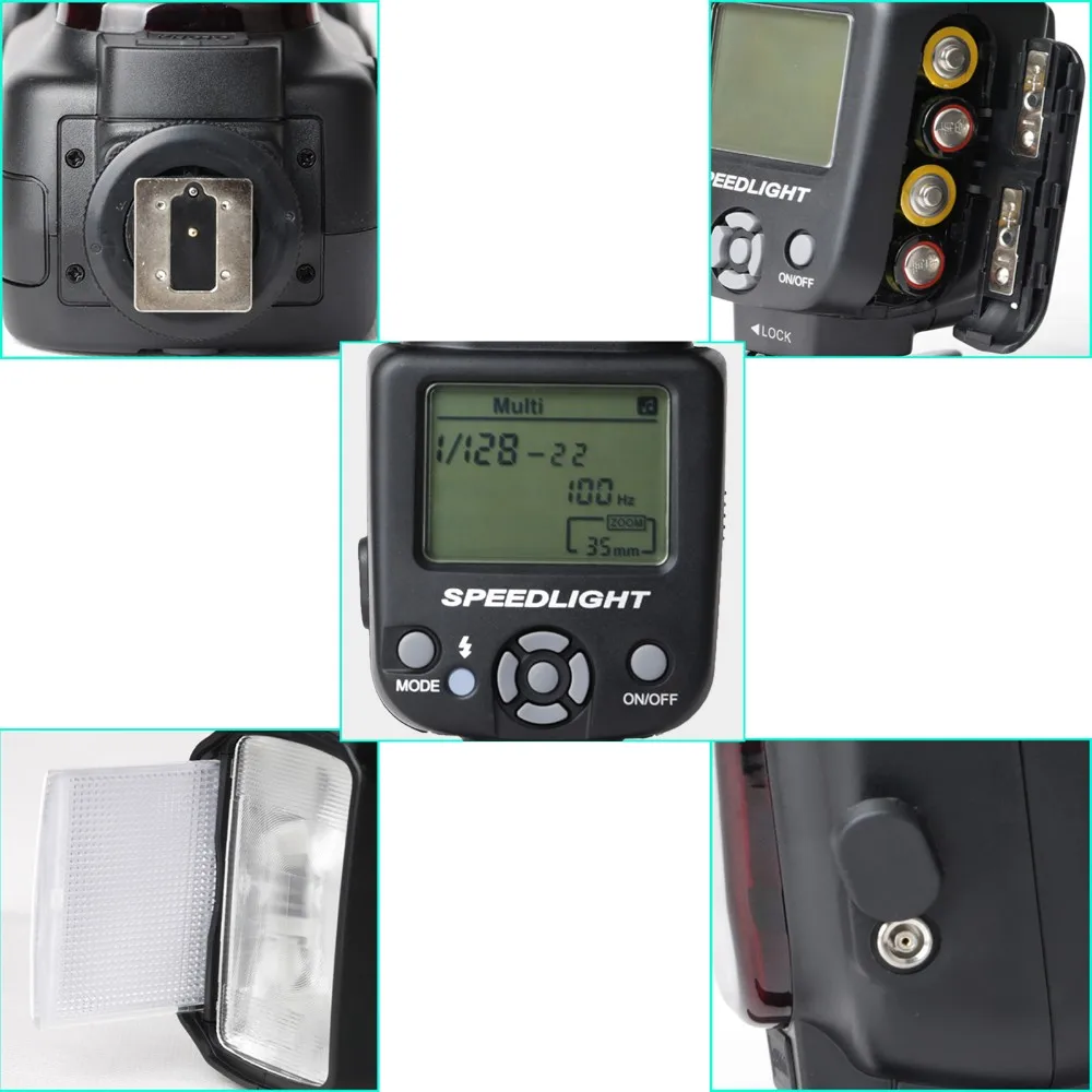 Zomei Беспроводная Мини Вспышка ZM430 Speedlite для Pentax Canon и Nikon, горячий башмак вспышки, Speedlite, фото вспышки