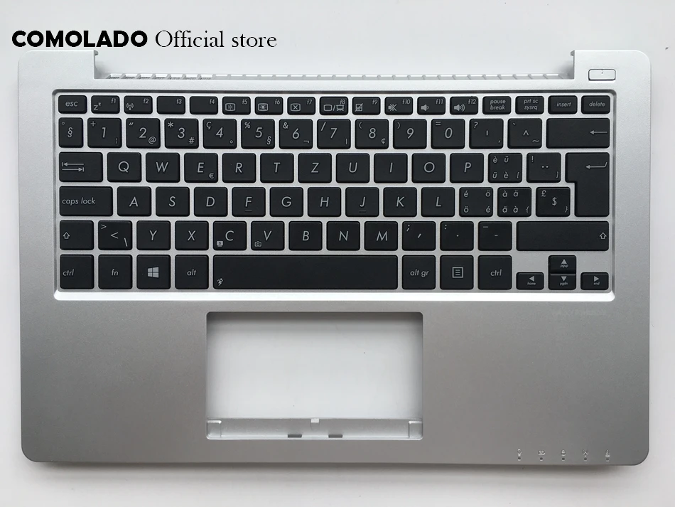 SW Swiss клавиатура для ASUS X201 X202 X201E x202E Замена клавиатуры ноутбука черный с C