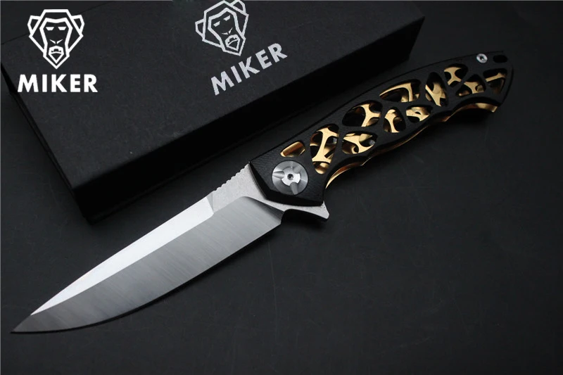 Тактический складной нож MIKER Dmitry Sinkevich карманные ножи на заказ лезвие: D2 Ручка: G10 +