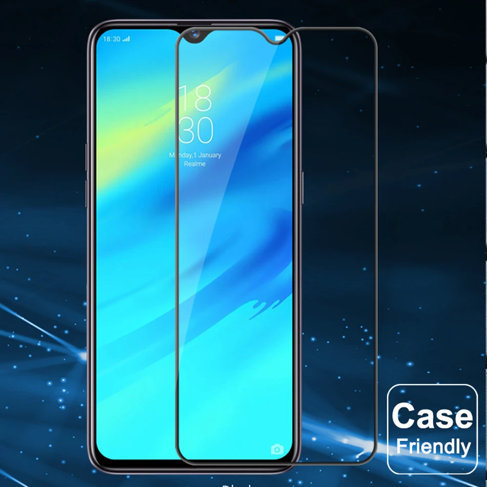 Realme 3 Pro Полное покрытие защитное стекло для OPPO Realme 3 Pro защита экрана полное Закаленное стекло пленка для Realme 3 стекло