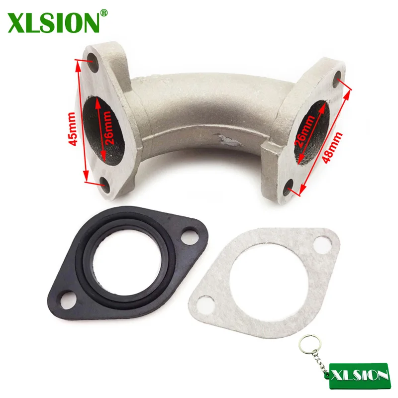 XLSION 26 мм Φ для китайского велосипеда 110cc 125cc 140cc|pipe|pipe intakepipe manifolds |