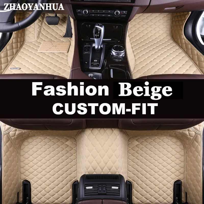 ZHAOYANHUA пользовательские чехлы для ног автомобильные коврики BMW 3 серии E90 E91 E92 E93 318d