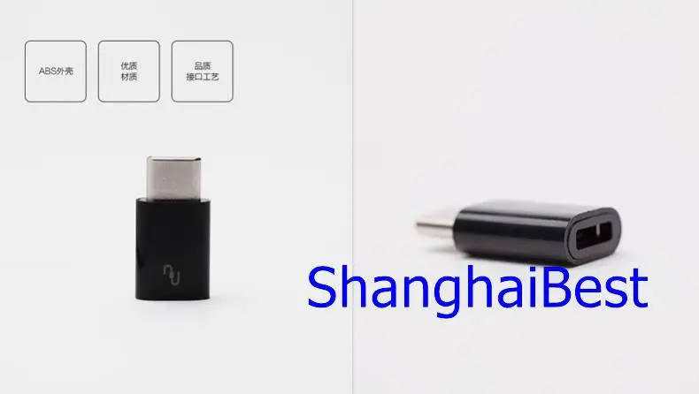 Original XiaoMi male Type-C to female Micro-USB Connector Cable Adapter Charging Converter for HuaWei Oppo Vivo Galaxy8 10 Note9 |