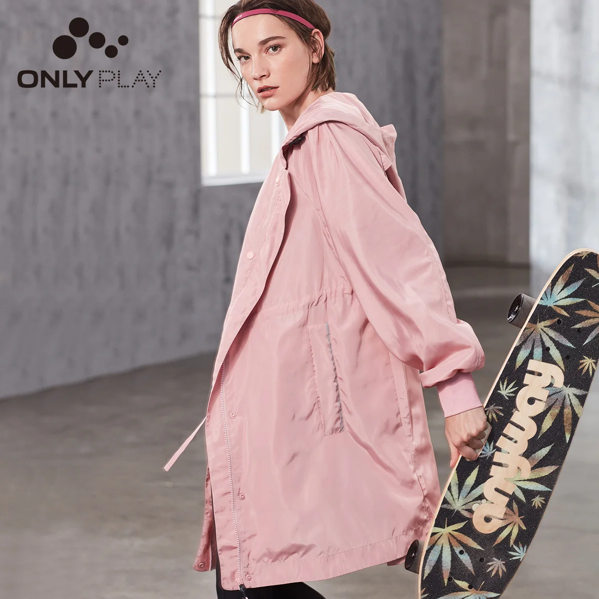 PLAY2018 Women's Winter Drawstring Long Hooded Coat | 118336585