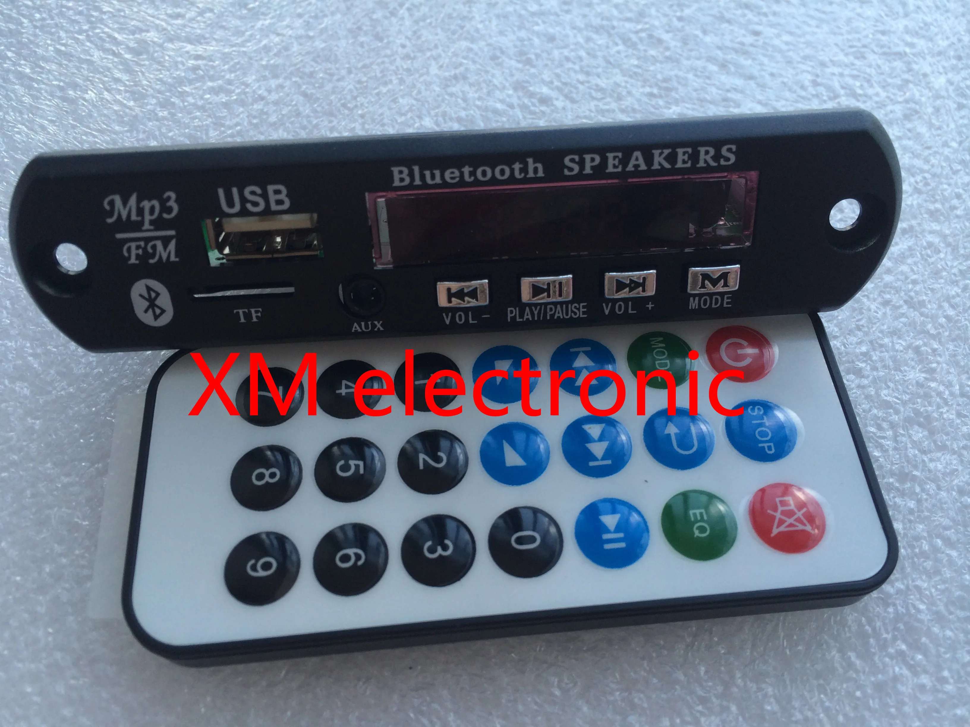 10 шт./лот Bluetooth MP3 модуль декодирования с слотом для SD карты/USB/FM/Удаленный M011|mp3 decoder