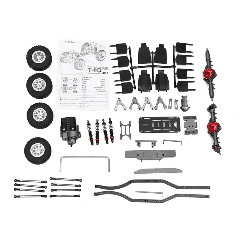 Высокое качество TFL C1507 Rc автомобиль гусеничный шасси комплект для D90 RC
