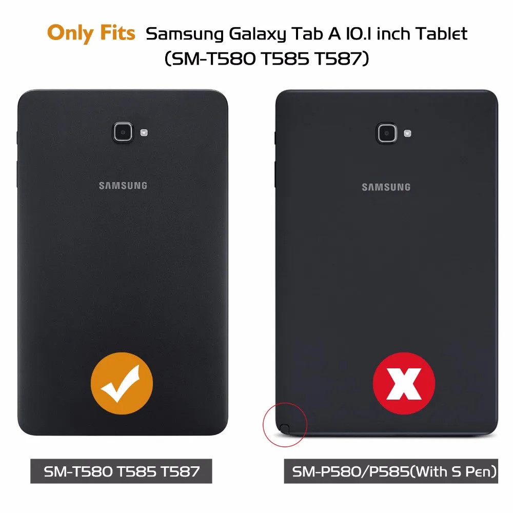Чехол MoKo для Samsung Galaxy Tab A 10 1 [Heavy Duty] [ударопрочный] гибридный прочный подставка с
