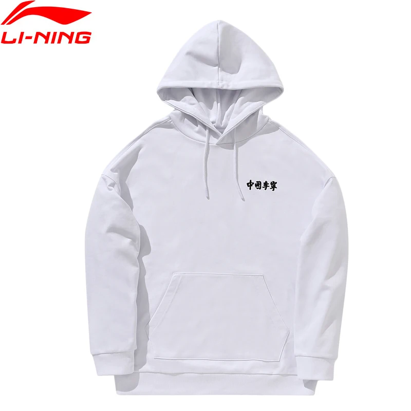 Li-Ning FW мужской спортивный образ жизни Китай Loose Толстовка свободный крой хлопок