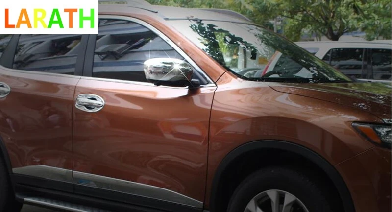 Накладка на боковое зеркало заднего вида для nissan Rogue X Trail 2014 2015 2016 ABS|trim cover|abs