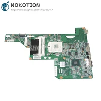nokotion 615381 001 615382 001 laptop motherboard for hp g62 g62 b41e0 main board hm55 ddr3 with 1gb video card
